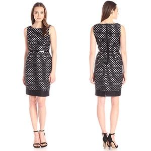 Calvin Klein laser cut dress